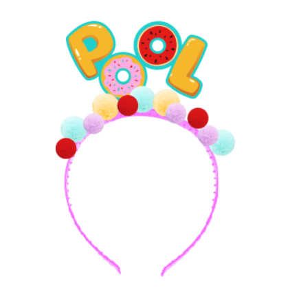 Summer Party Hairball Headband SP022